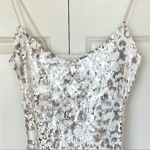 Superdown sequin dress